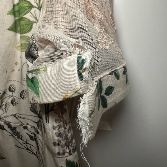 Geisha Designs Anthropologie Donna Floral Midi Dress, Size Large - Picture 8 of 13